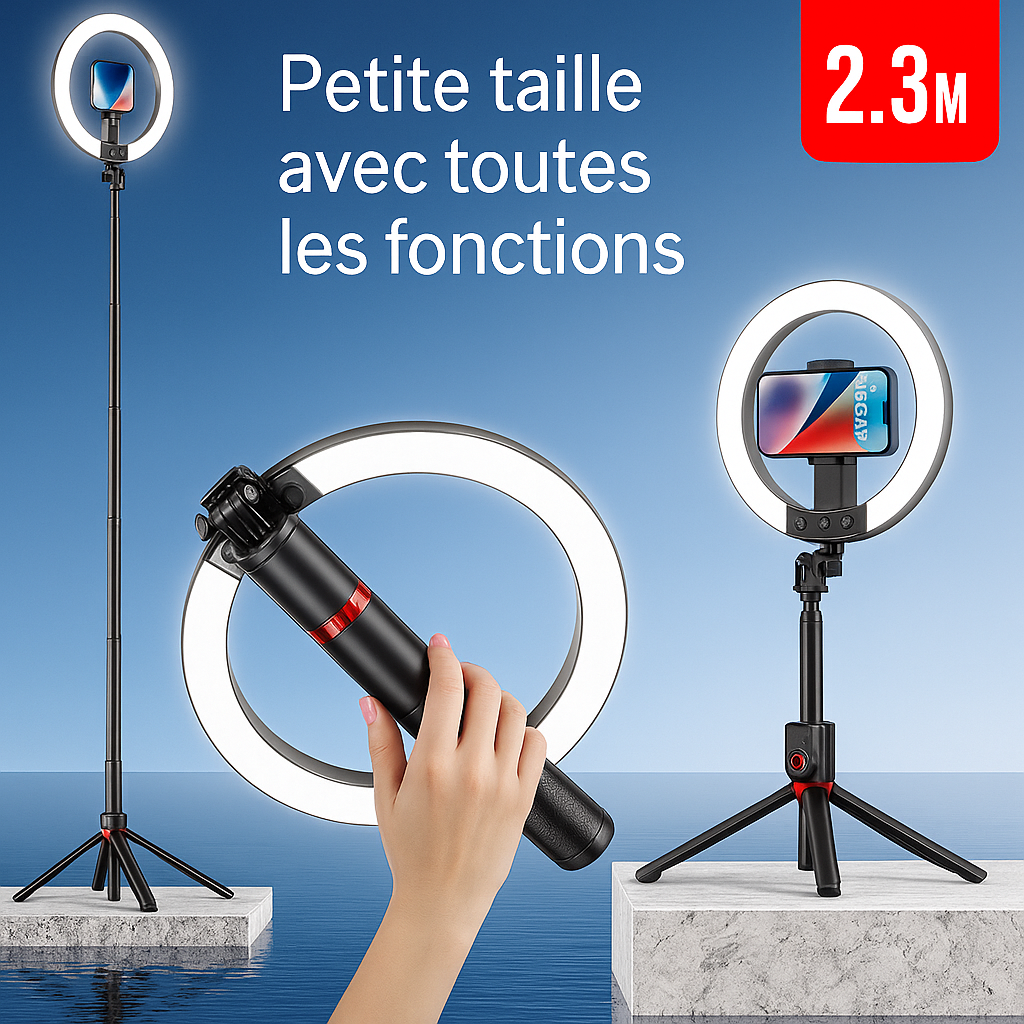 TREPIED P225-Q AVEC ANNEAU LUMINEUX