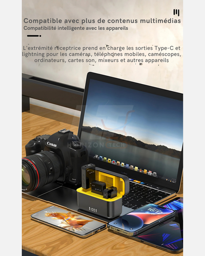 SX12 Micro Lavalier Sans Fil 3-en-1 – Microphone Antibruit pour Enregistrement Vidéo, Podcast & Live