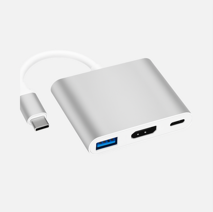 CONCENTRATEUR USB-C 3 EN 1