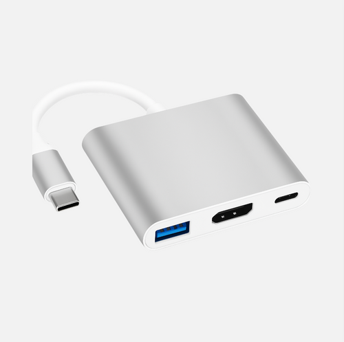 CONCENTRATEUR USB-C 3 EN 1